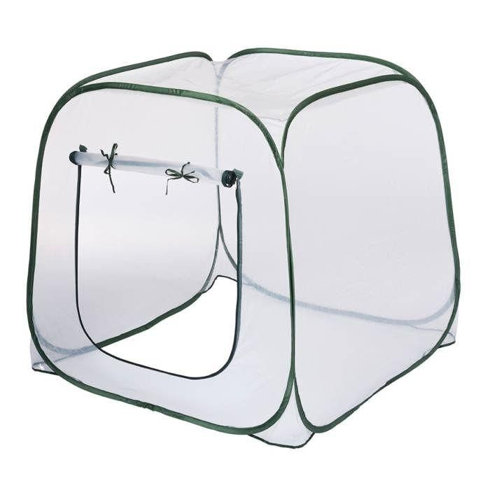 Nature Invernadero de jardín para huerto pop-up, de PE transparente con 0.8 mm de espesor, 100x100x100 cm Nature Invernadero de jardín para huerto pop-up, de PE transparente con 0.8 mm de espesor, 100x100x100 cm