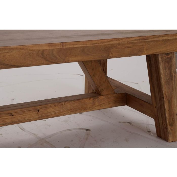 Mesa auxiliar DKD Home Decor 110 x 60 x 40 cm Marrón Acacia 3