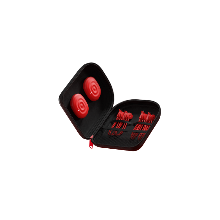 THERABODY Theragun PowerDot 2.0 Duo estimulador muscular electrónico PD01920-01, intensidad ajustable, 4 electrodos, Rojo 2 THERABODY Theragun PowerDot 2.0 Duo estimulador muscular electrónico PD01920-01, intensidad ajustable, 4 electrodos, Rojo 2