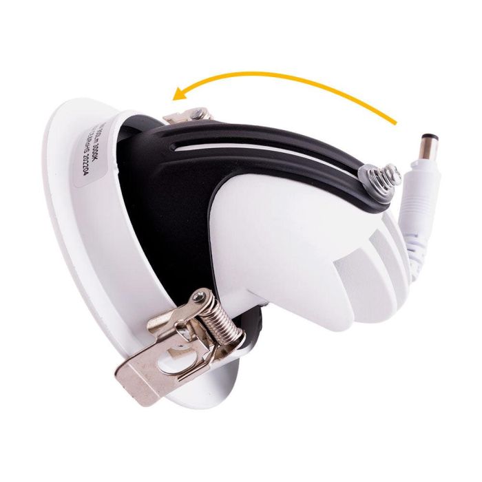 Foco Downlight LED 9W 1350Lm 4000ºK Circular Orientable 40.000H [HO-COB-C-OR-9W-W] 2