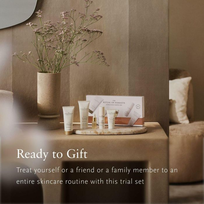 Rituals The Ritual of Namaste Trial Set - Exfoliante facial, sérum, espuma limpiadora y crema de día - 5 piezas - Cuidado facial natural 2