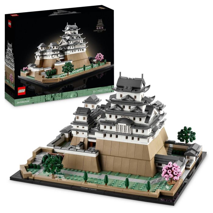 Lego Architecture 21060 Kit de Construcción del Modelo del Castillo Himeji para Adultos Fanáticos de la Cultura Japonesa