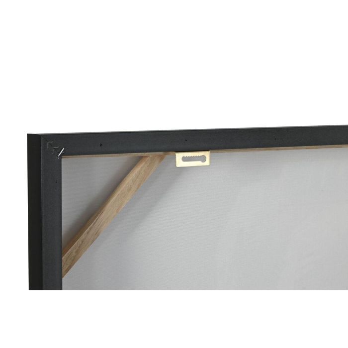 Cuadro Moderno DKD Home Decor Negro Azul 4 x 100 x 100 cm (2 Unidades) 1 Cuadro Moderno DKD Home Decor Negro Azul 4 x 100 x 100 cm (2 Unidades) 1
