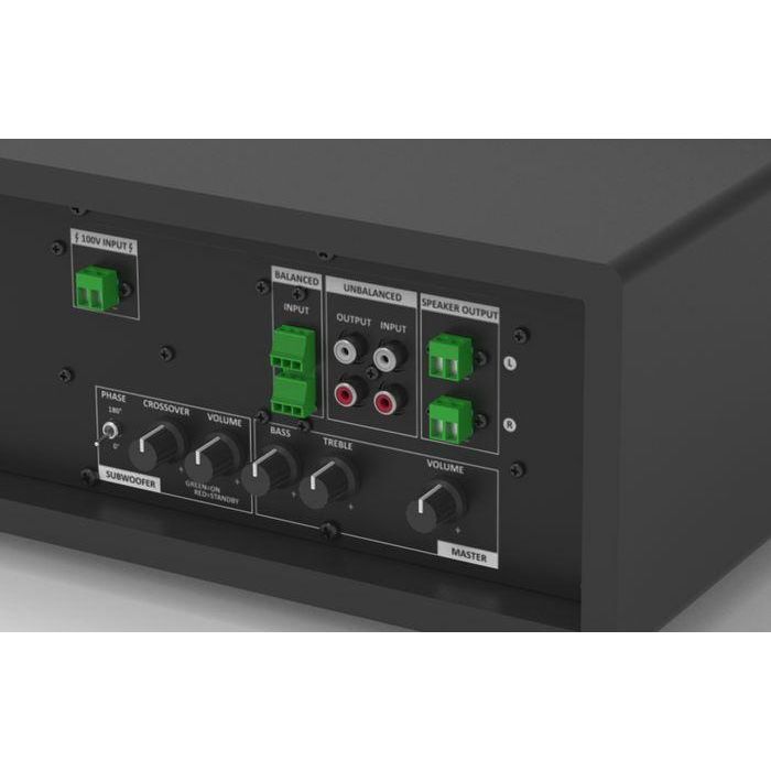 Vivolink Subwoofer Activo 8" 50W + 2x25W 2.1 con Bluetooth y Entradas RCA/100V para Techo/Muebles 1