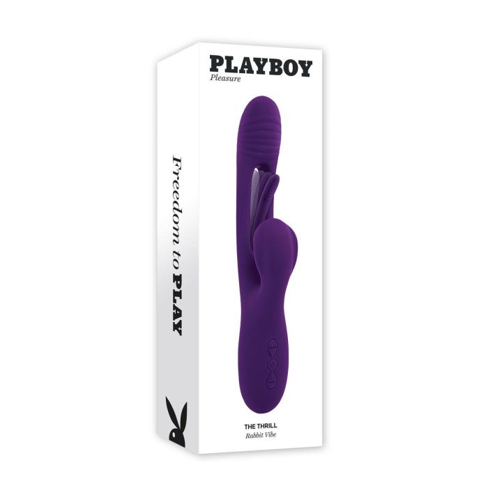 Vibrador Punto G Playboy The Thrill Morado 2 Vibrador Punto G Playboy The Thrill Morado 2