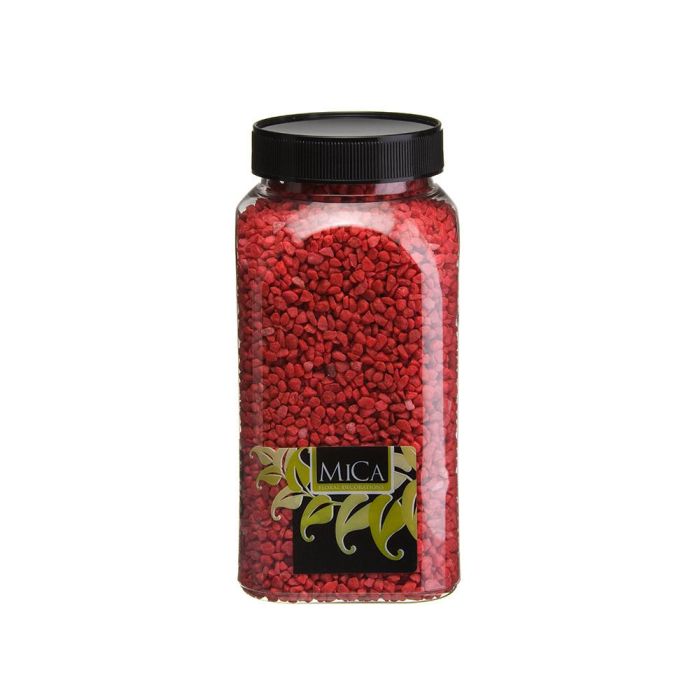 Mica Decorations 845719 Granulado decorativo rojo 2-3mm 650ml Mica Decorations 845719 Granulado decorativo rojo 2-3mm 650ml