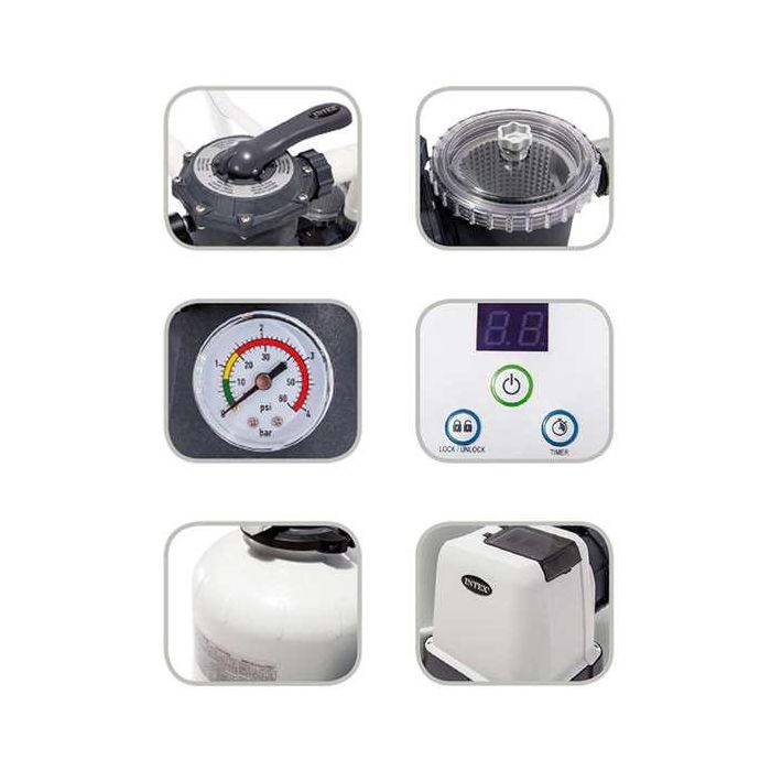 Depuradora electrica con filtro de arena (220/240v)-7900 litros hora. 2 Depuradora electrica con filtro de arena (220/240v)-7900 litros hora. 2