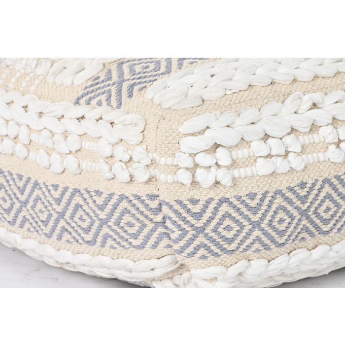 Cojin Suelo Boho DKD Home Decor Blanco Gris 60 x 25 x 60 cm 2 Cojin Suelo Boho DKD Home Decor Blanco Gris 60 x 25 x 60 cm 2