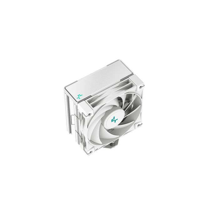 DeepCool AK400 WH Ventilador Disipador CPU Gaming 220W TDP 4 Tubos de Calor 120mm PWM Silencioso para Intel/AMD 2