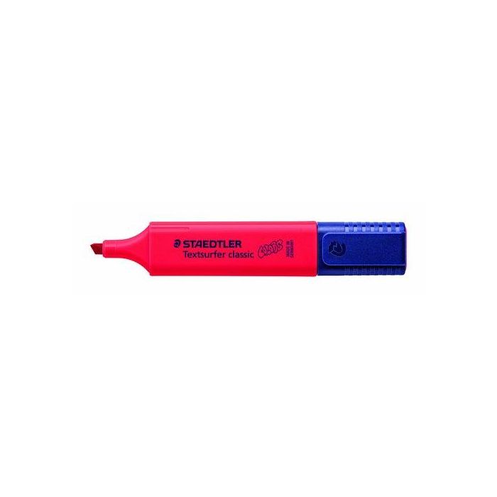 Marcador Fluor Staedtler 364 Textsurfer Classic Rojo Intenso (Set de 10)