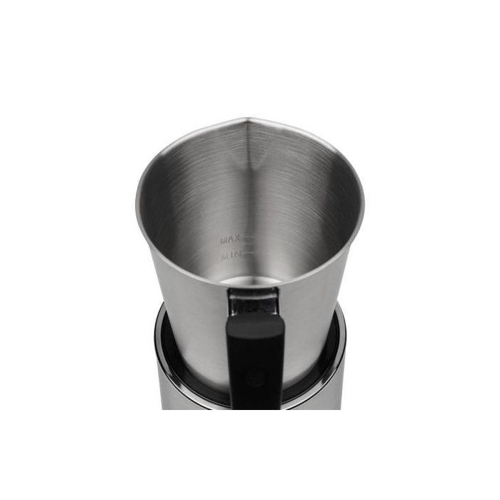 Princess 243005 Espumador de Leche 650W para Capuchinos | Espuma Fría, Caliente y Calentar | Acero Inoxidable 230/500ml 1