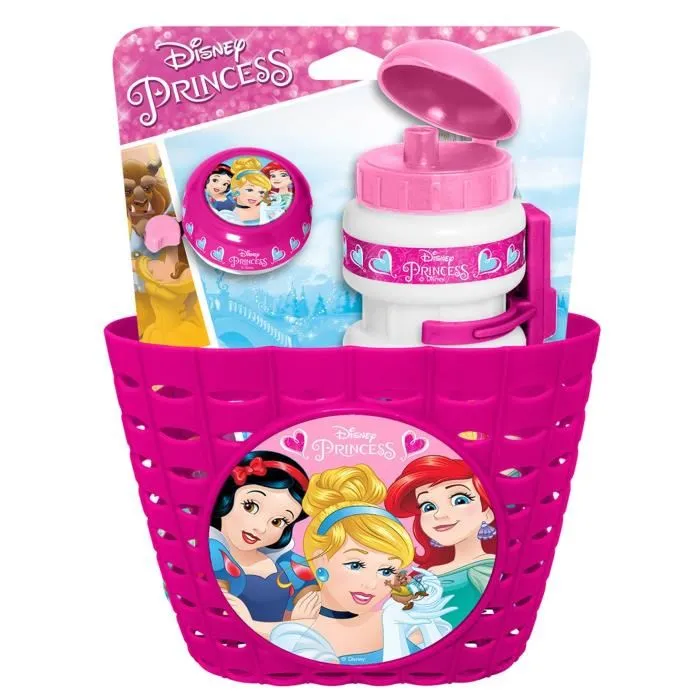 Stamp Princesas Disney Cesta + Can + Campana Accesorio Infantil para Vehículo 1