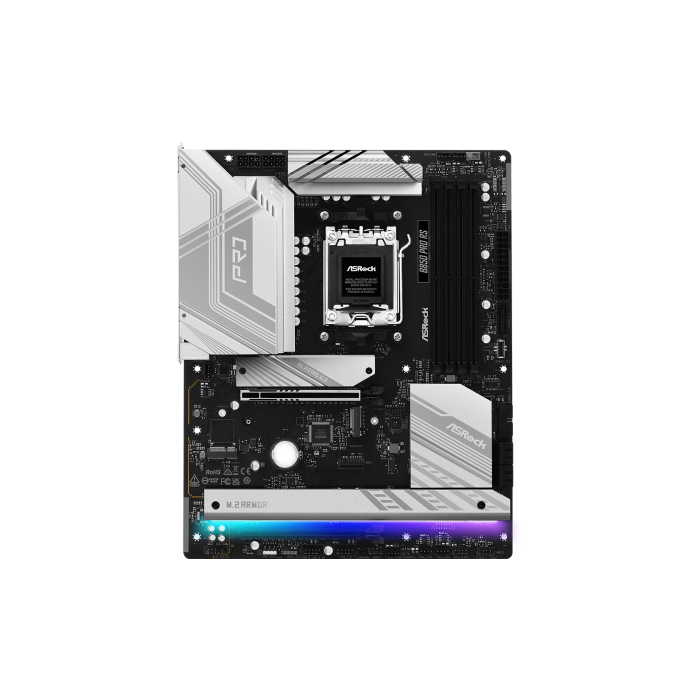ASRock Placa Base AMD B850 Pro RS Socket AM5 ATX DDR5 M.2 SATA 90-MXBQK0-A0UAYZ 1