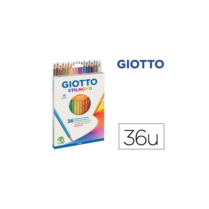 Lapices De Colores Giotto Stilnovo Caja De 36 Colores Surtidos