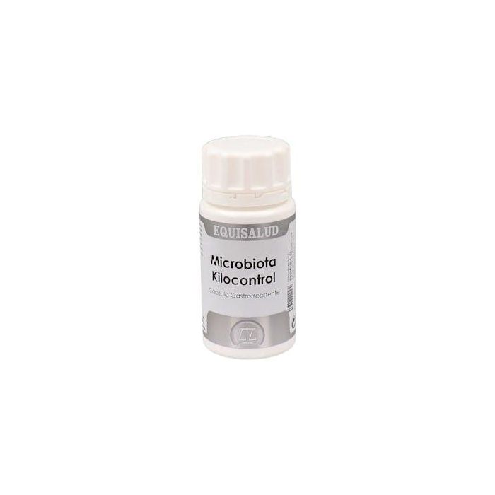 EQUISALUD Microbiota Kilocontrol 60 Cápsulas: Probióticos para Ayuda en el Control de Peso con FOS y Lactobacillus