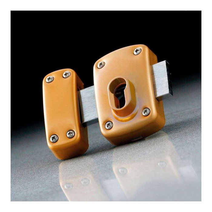 Ifam Cerrojo X5 Marrón Acero Puertas Izquierda/Derecha