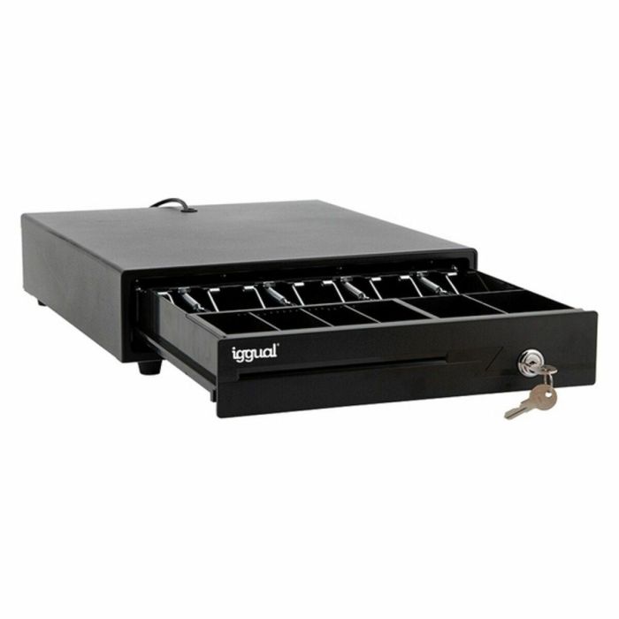 Cajón Portamonedas iggual IGG316368 Negro Multicolor 3 Cajón Portamonedas iggual IGG316368 Negro Multicolor 3
