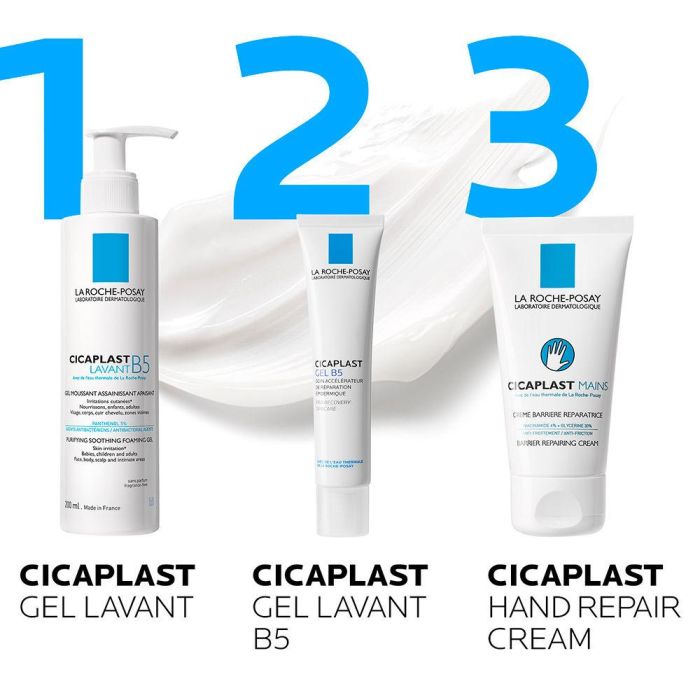 La Roche Posay CICAPLAST Manos Crema Cicatrizante, Calma y Repara la Barrera Protectora de la Piel, 50 ml 3