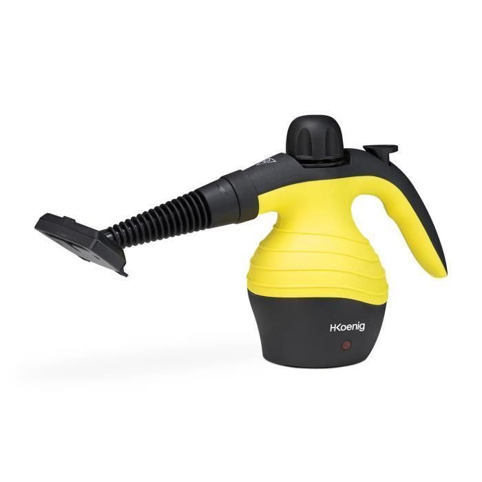 Limpiador a vapor manual HKoeNIG - 4,2 bares máx. - Capacidad 300 ml - Amarillo 3 Limpiador a vapor manual HKoeNIG - 4,2 bares máx. - Capacidad 300 ml - Amarillo 3