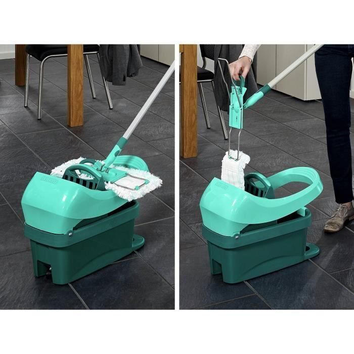 Leifheit Cubo de Fregar Profi con Sistema de Escurrido Giratorio, Ruedas y Asa de Transporte - Accionamiento por Pedal 2 Leifheit Cubo de Fregar Profi con Sistema de Escurrido Giratorio, Ruedas y Asa de Transporte - Accionamiento por Pedal 2