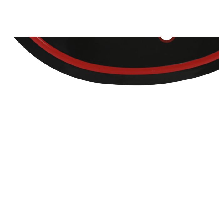 Decoracion Luminosa Urban DKD Home Decor Negro Rojo 1.5 x 63 x 28 cm (2 Unidades) 4