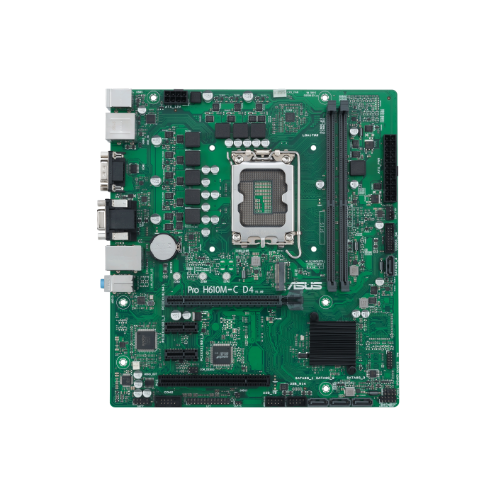 Asus PRO H610M-C D4-CSM Placa Base Intel H610 LGA 1700 micro ATX DDR4 90MB1A30-M0EAYC 1 Asus PRO H610M-C D4-CSM Placa Base Intel H610 LGA 1700 micro ATX DDR4 90MB1A30-M0EAYC 1