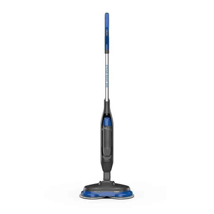 Eziclean EZI3760372559175 Fregona Limpiadora a Vapor Steam Wave 360, 1200W, 24g/min, 450ml, Negro/Azul 2
