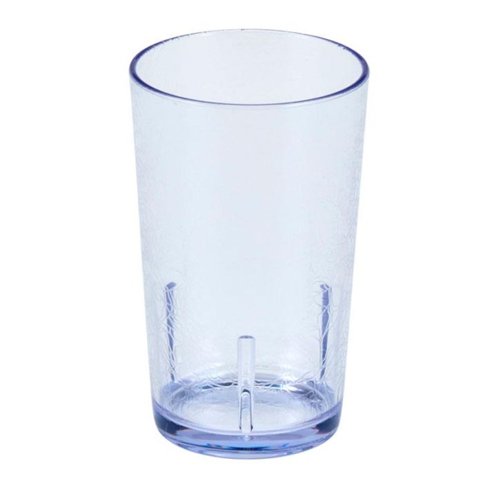 CAMBRO - D12-152 - Vaso del Mar 355 ml - 7,5 x 7,5 x 12 cm - Plástico SAN - Transparente - Venta 1 unidad.