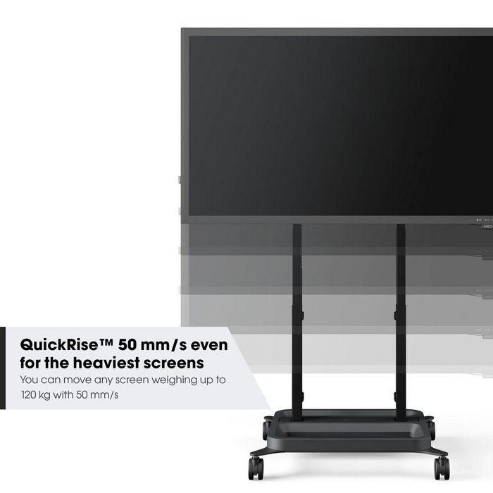 Vogels Carro con Soporte Motorizado para Pantalla RISE5205 Negro para Pantallas de hasta 86" y 120 kg 10