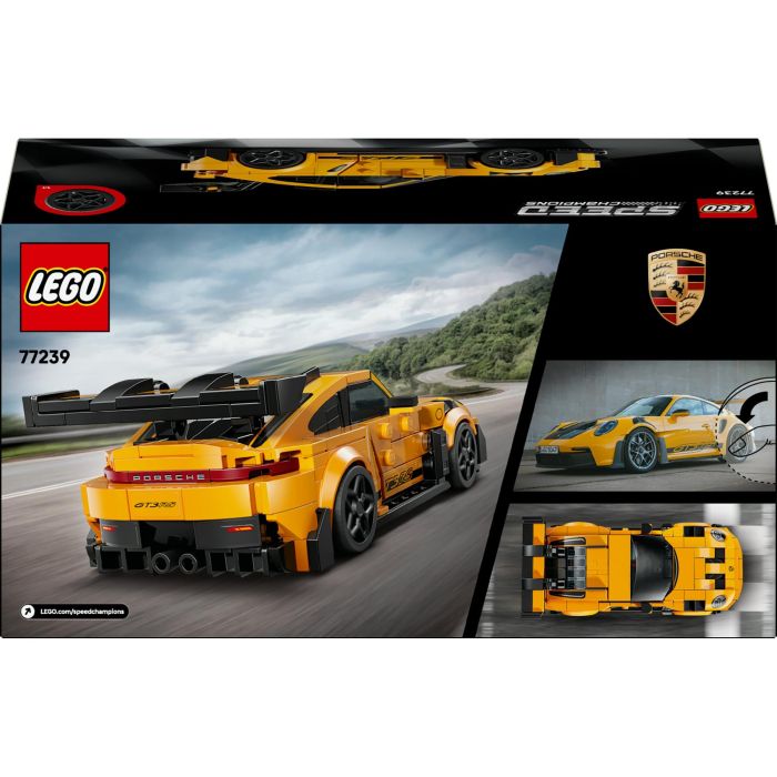 LEGO 77239 Speed Champions Porsche 911 GT3 RS Superdeportivo Juego Construcción Plástico 348 piezas Niños 9+ años 9