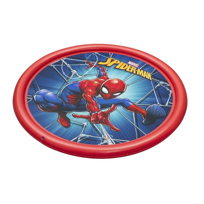 Bestway Piscina Hinchable con Aspersor Spiderman D165 cm +2 Años Jardin 98792 19