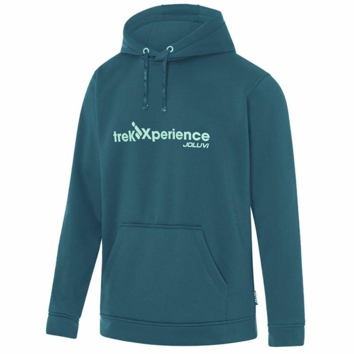 Sudadera con Capucha Hombre Joluvi Joluvi Xperience Azul M 0 Sudadera con Capucha Hombre Joluvi Joluvi Xperience Azul M 0