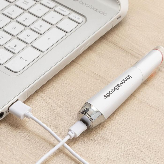 Masajeador de Ojos Antiedad con Fototerapia, Termoterapia y Vibración Therey InnovaGoods 4 Masajeador de Ojos Antiedad con Fototerapia, Termoterapia y Vibración Therey InnovaGoods 4