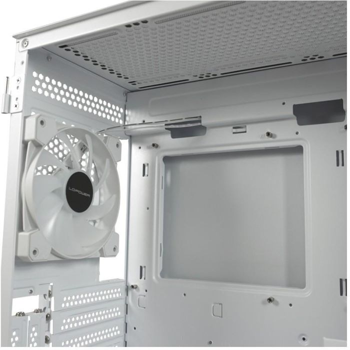 LC-Power LC-810W-ON Midi Tower Blanco ATX EATX micro ATX Mini-ITX para Juego con ventana lateral 6 LC-Power LC-810W-ON Midi Tower Blanco ATX EATX micro ATX Mini-ITX para Juego con ventana lateral 6