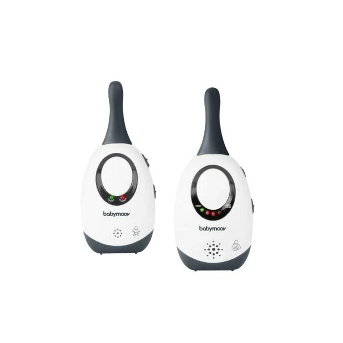 Babymoov Babyphone Audio Simply Care Gris con Activación VOX, 300m de Alcance y Alarmas Sonoras y Visuales Babymoov Babyphone Audio Simply Care Gris con Activación VOX, 300m de Alcance y Alarmas Sonoras y Visuales