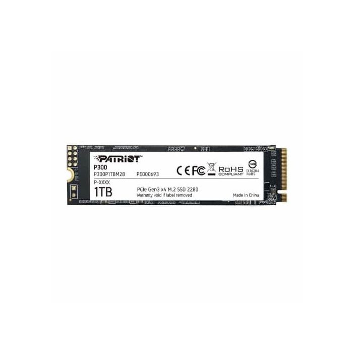 Patriot P300 SSD M.2 NVMe 1 TB PCIe 3.0 x4 (2280) 2100MB/s Lectura 3