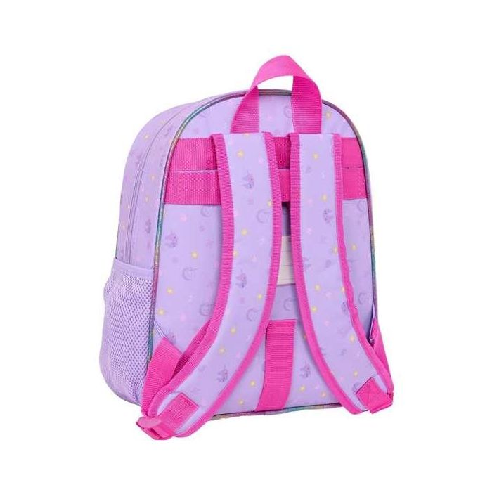 Mochila infantil adapt.carro unicorn academy 28x34x10 cm 1 Mochila infantil adapt.carro unicorn academy 28x34x10 cm 1