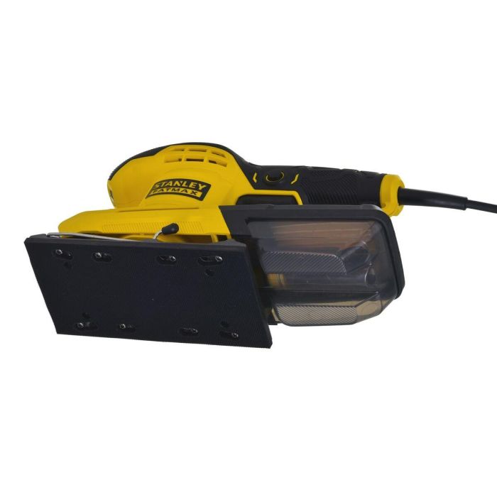 STANLEY FATMAX FMEW214K-QS Lijadora Orbital Eléctrica 280W con Órbita de 2mm, para Lijado Profesional en Madera, Metal y Multimateriales con Maletín 6 STANLEY FATMAX FMEW214K-QS Lijadora Orbital Eléctrica 280W con Órbita de 2mm, para Lijado Profesional en Madera, Metal y Multimateriales con Maletín 6