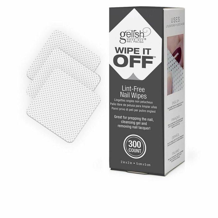 Morgan Taylor Wipe It Off Lint-Free Nail Wipes 300 Unidades Morgan Taylor Wipe It Off Lint-Free Nail Wipes 300 Unidades