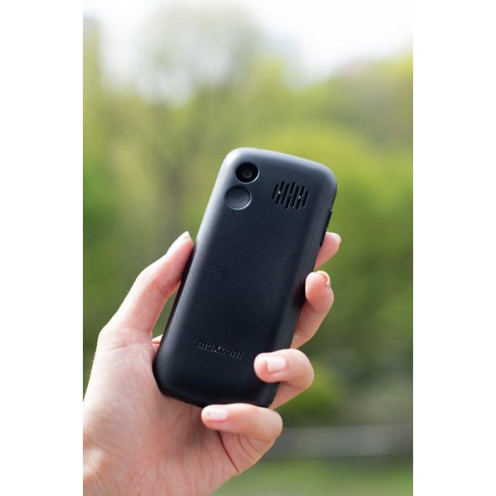 MAXCOM Teléfono Móvil 4G Senior con Base de Carga