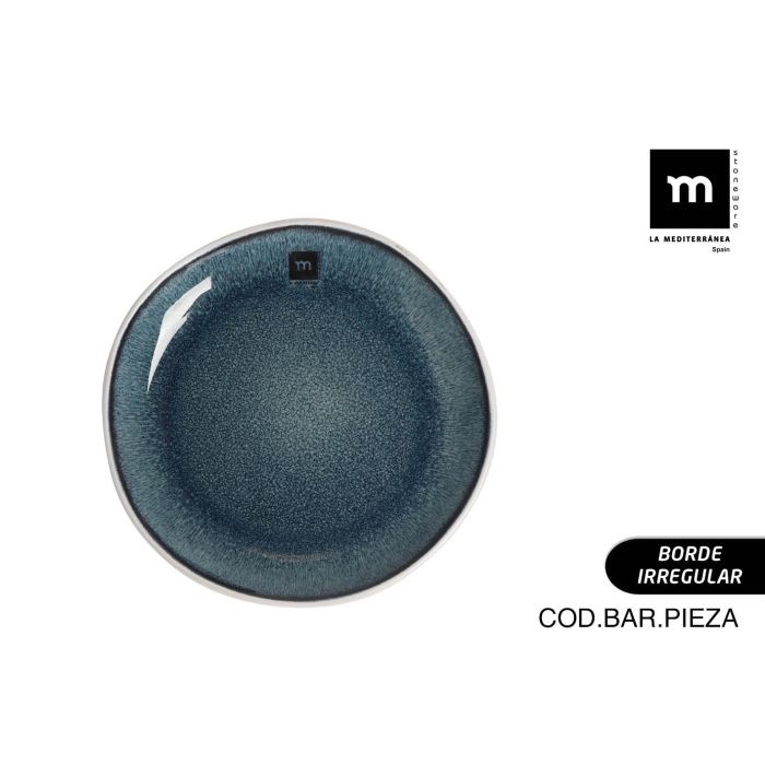 La Mediterranea Plato Savina Ø21 cm – Diseño moderno y elegante para tu mesa, ideal para uso diario o eventos especiales. (12 Unidades)