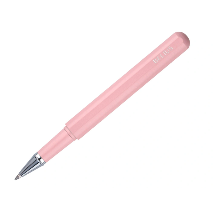 Belius Space B Roller y Funda Similpiel Rosa Tinta Azul 0.7mm Caja Diseño 7