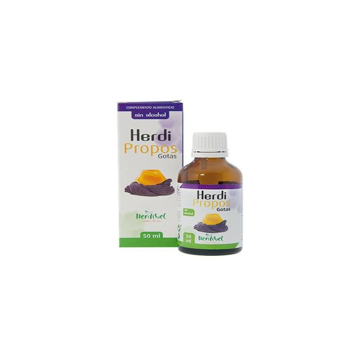 Herdibel Herdipropos Própolis Equinacea Malvavisco Regaliz Eucalipto Menta Sin Alcohol 50ml