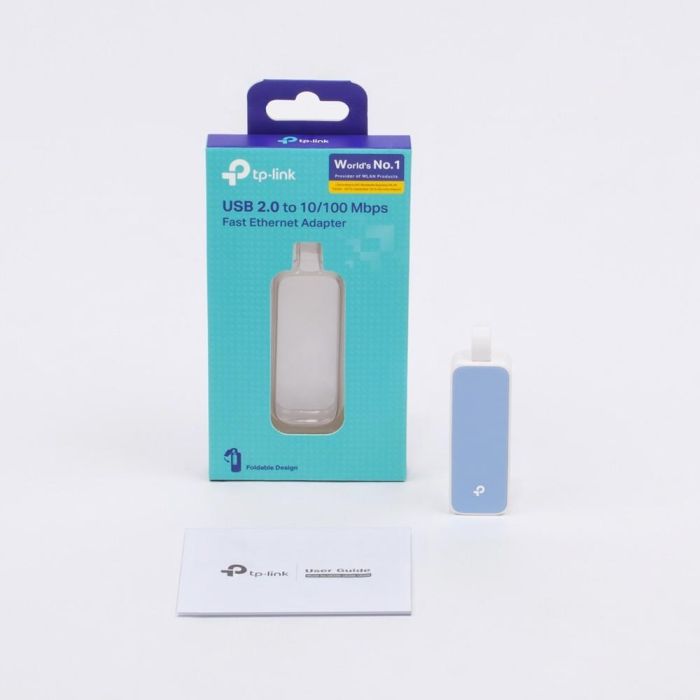 TP-Link UE200 Adaptador de Red USB 2.0 a Ethernet 100Mbps RJ45 con Cable Retráctil para Ultrabooks Mac Windows Linux Plug & Play 5
