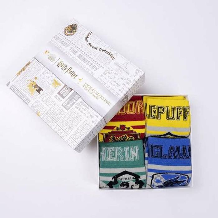 Calcetines Harry Potter 4 Piezas 4 Calcetines Harry Potter 4 Piezas 4