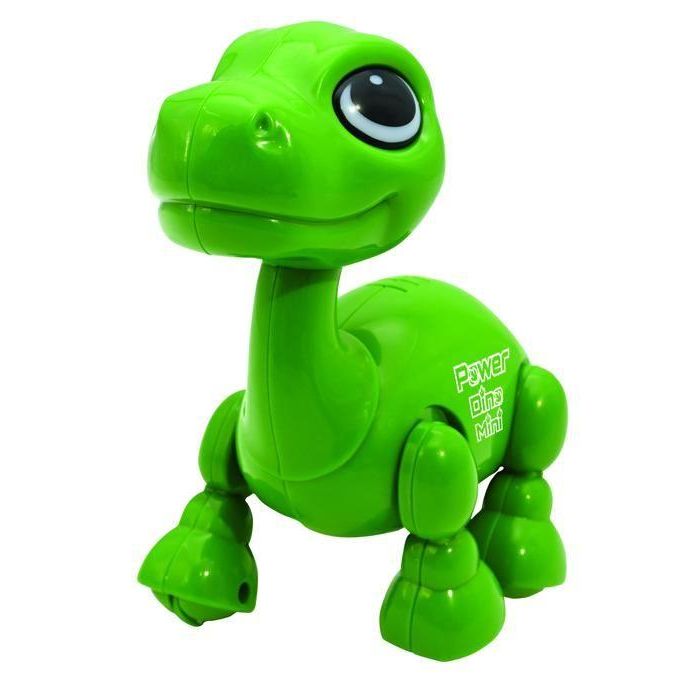 Lexibook LEX1695204885976 Power Puppy Mini Robot Dinosaurio con Efectos de Luz y Sonido, Control de Aplausos y Repetición 1