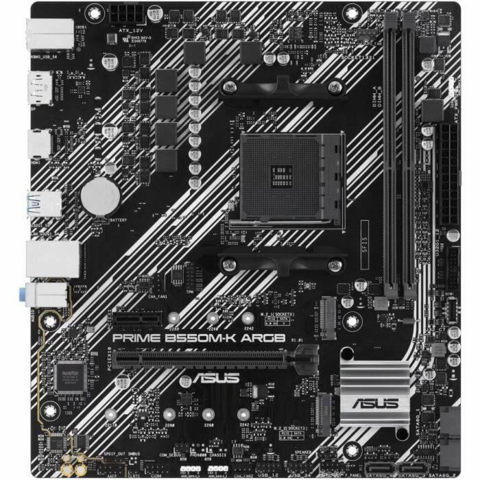 Asus ASU1701162274097 Placa base PRIME B550M-K ARGB - Socket AM4 - DDR4 - Micro ATX 28