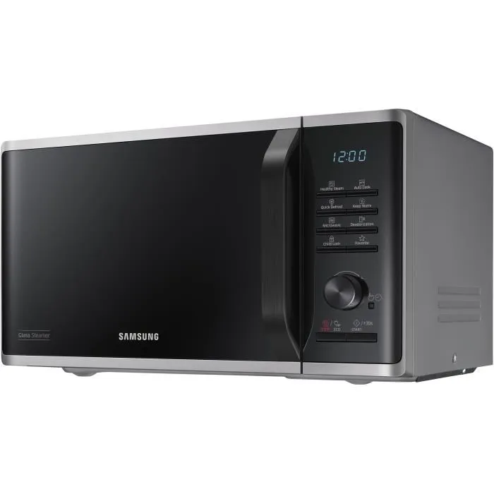 Samsung MS23K3555ES Microondas SOLO 23L 800W 20 programas Negro y Plata 2 Samsung MS23K3555ES Microondas SOLO 23L 800W 20 programas Negro y Plata 2
