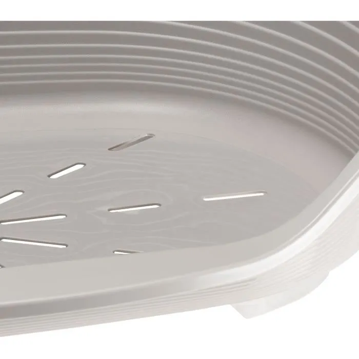 Ferplast Cesta Siesta Deluxe Tamaño 4 - 61,5*45*21,5 cm - Gris Claro - FER8010690216096 3