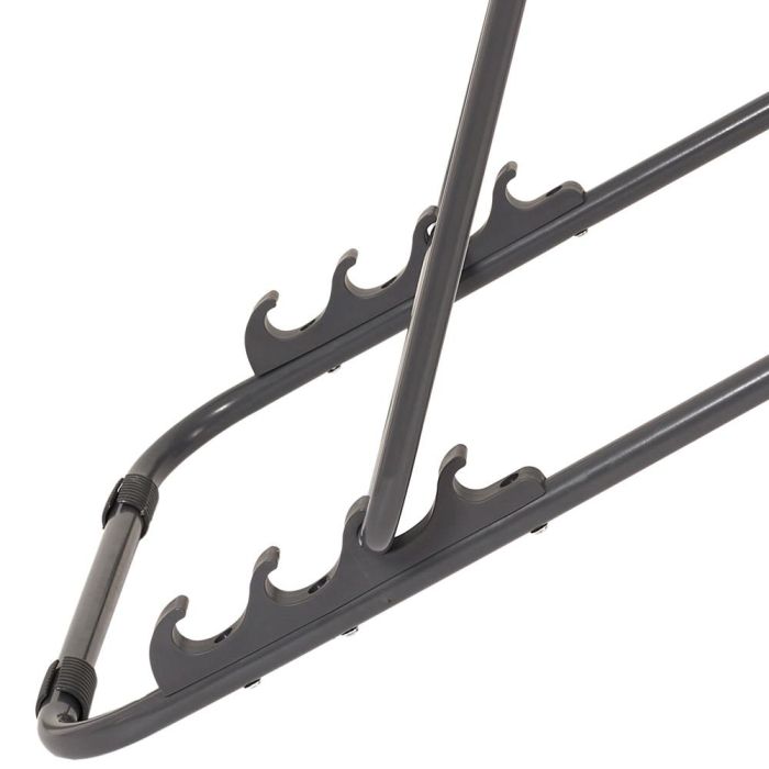 Home Deco Factory Tumbona Plegable Verde Caqui, Regulable en Altura, 55x81 cm 5